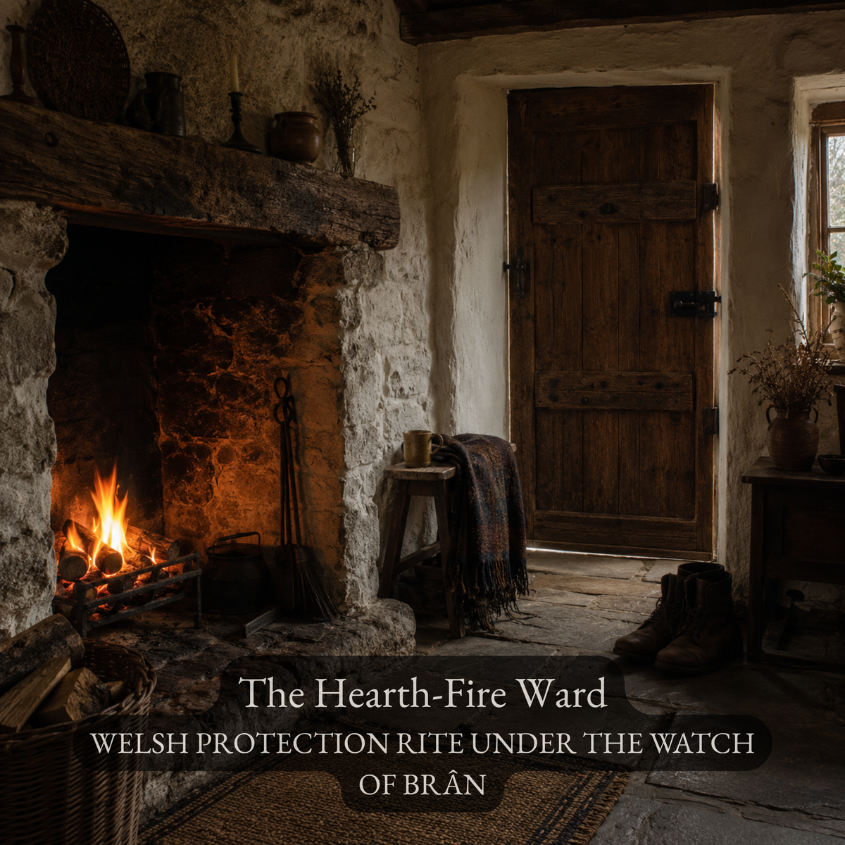 The Hearth-Fire Ward - A Welsh Protection Rite under the Watch of Brân