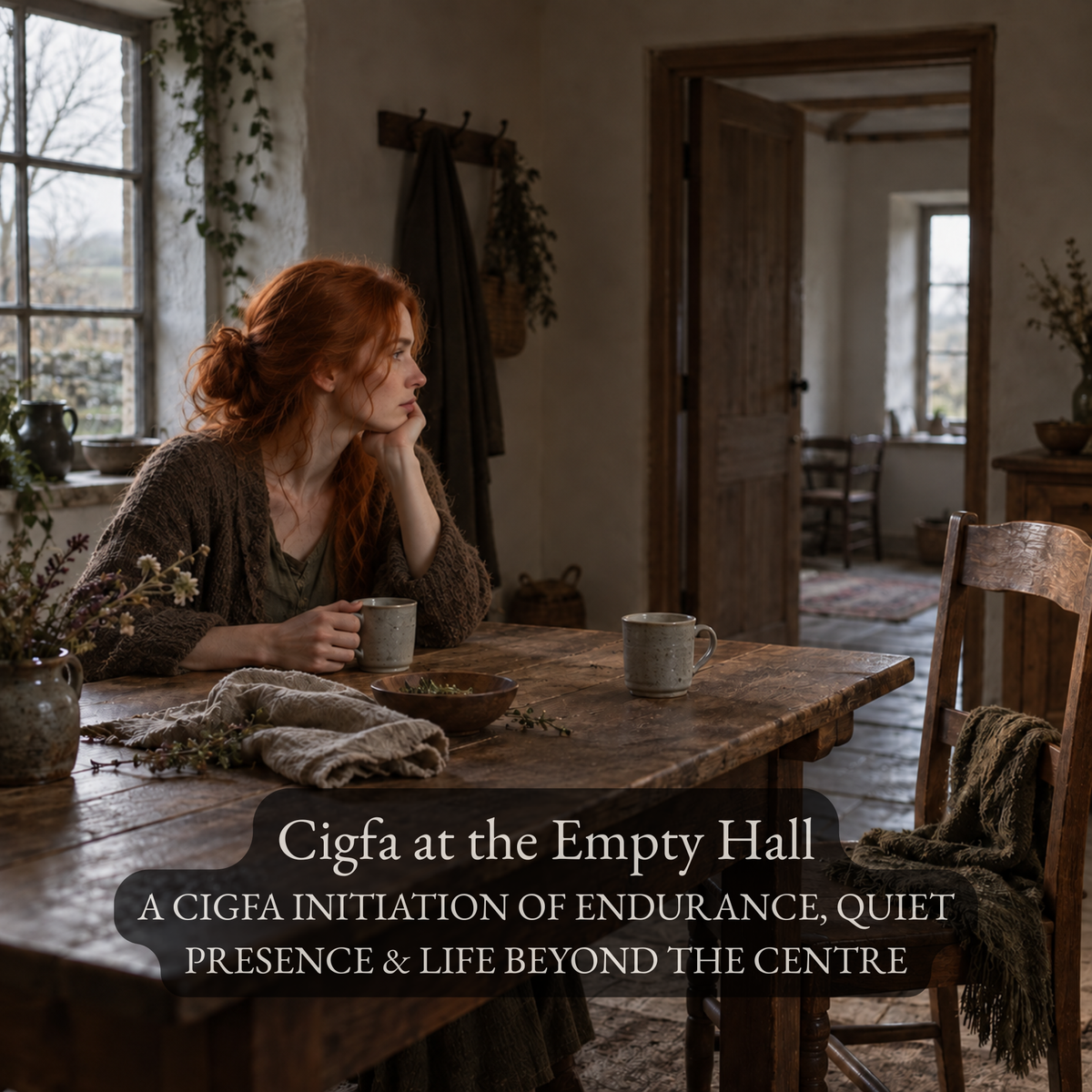 Cigfa at the Empty Hall - A Cigfa Initiation of Endurance, Quiet Presence & Life Beyond the Centre
