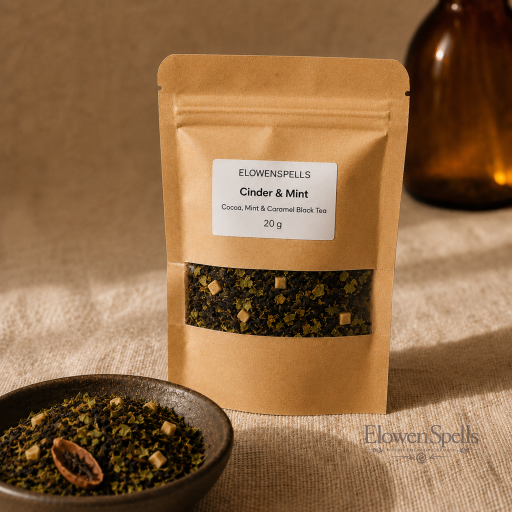 Cinder & Mint — Black Tea with Cocoa, Peppermint & Caramel