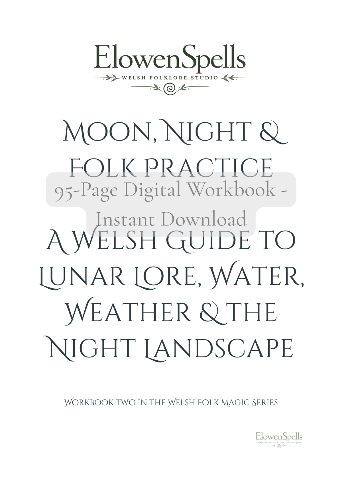 Moon, Night & Folk Practice — A Welsh Guide to Lunar Lore, Water, Weather & the Night Landscape