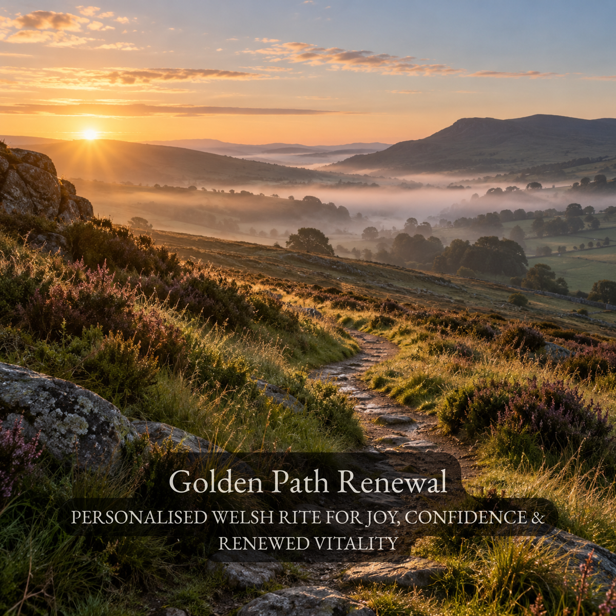 Golden Path Renewal - A Personalised Welsh Rite for Joy, Confidence & Renewed Vitality