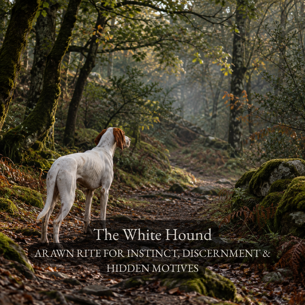 The White Hound - Arawn Rite for Instinct, Discernment & Hidden Motives