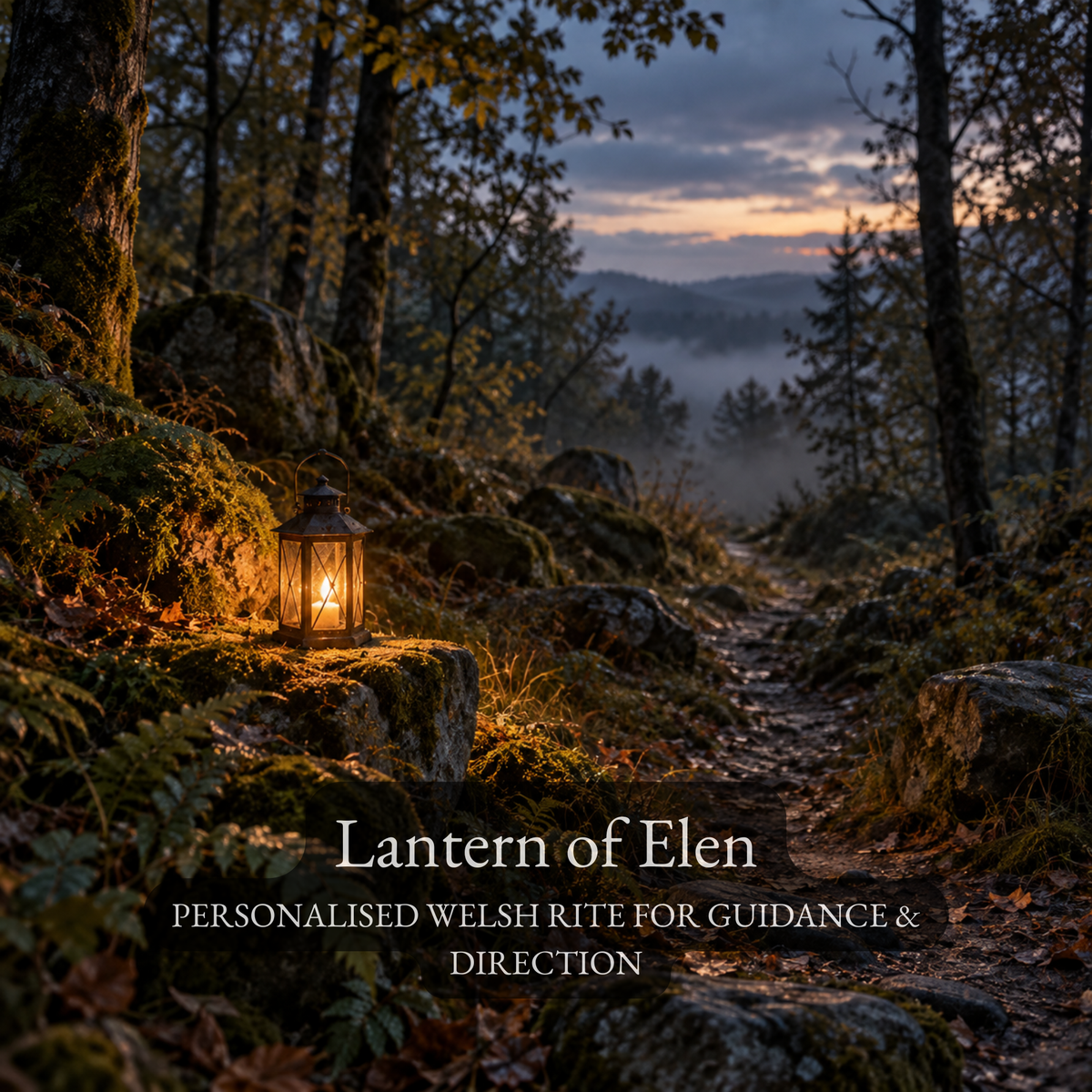 Lantern of Elen - Personalised Welsh Rite for Uncertainty, Orientation & the Next Step