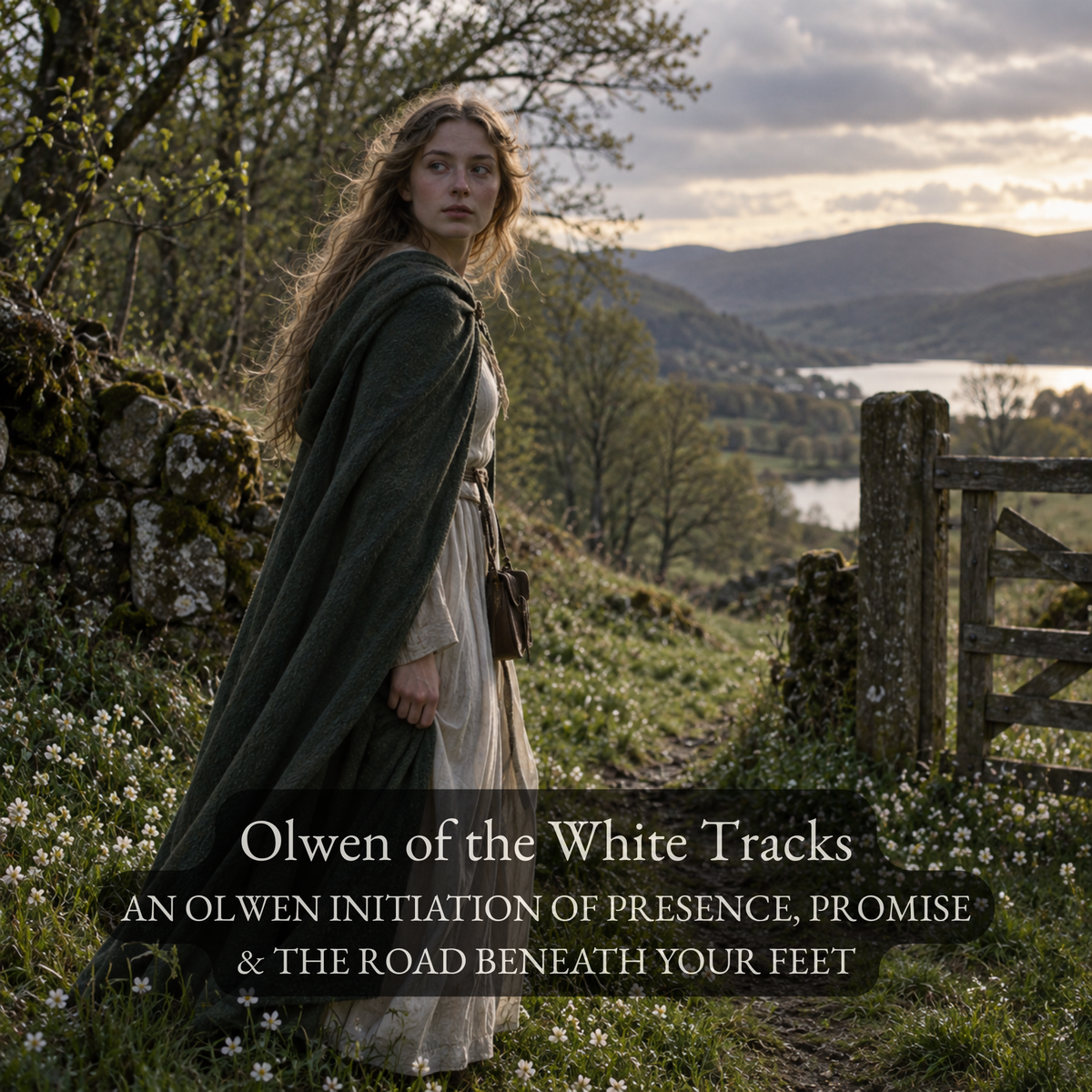 Olwen of the White Tracks - An Olwen Initiation of Presence, Promise & the Road Beneath Your Feet