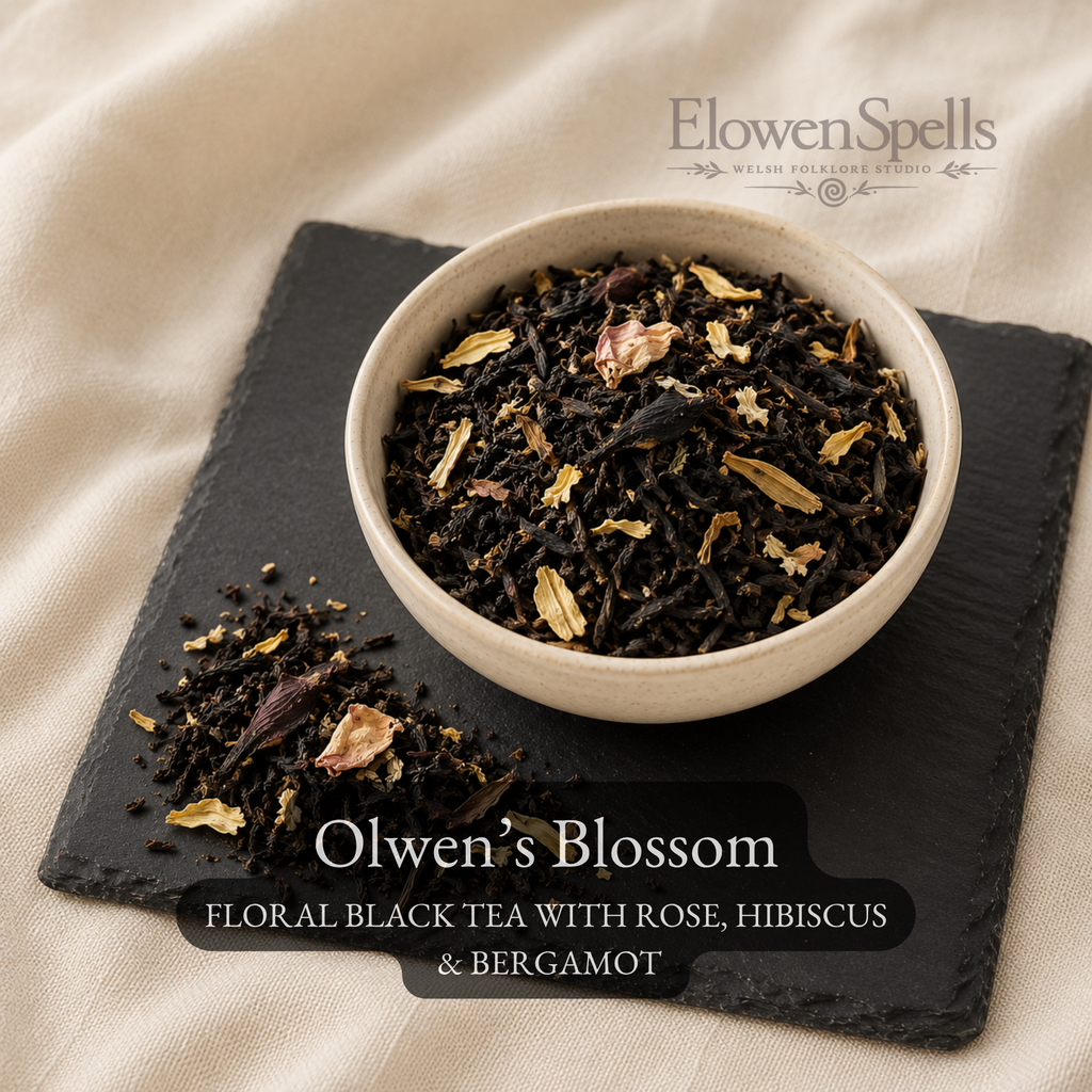 Olwen’s Blossom - Floral Black Tea with Rose, Hibiscus & Bergamot