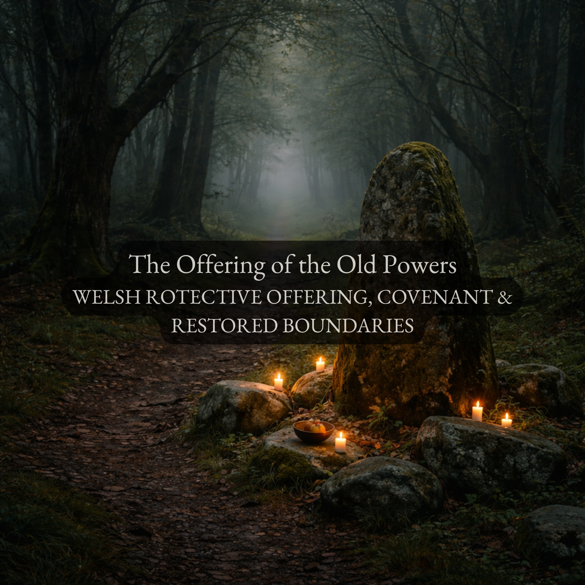 The Offering of the Old Powers - A Welsh Protective Rite of Offering, Covenant & Restored Boundaries