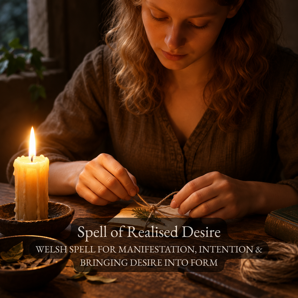 Spell of Realised Desire - A Welsh Spell for Manifestation, Intention & Bringing Desire Into Form