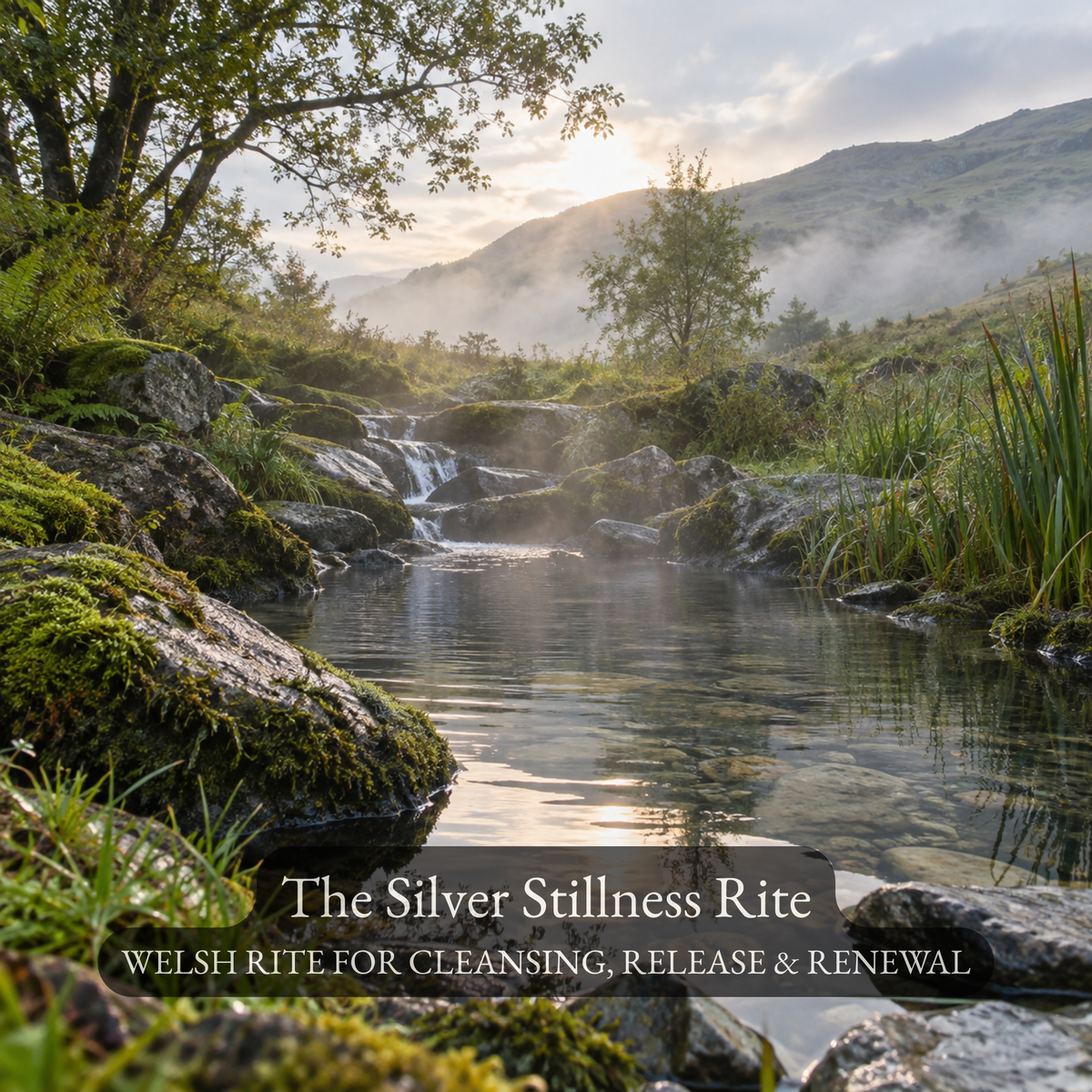 The Silver Stillness Rite - Welsh ritual for cleansing, release & renewal