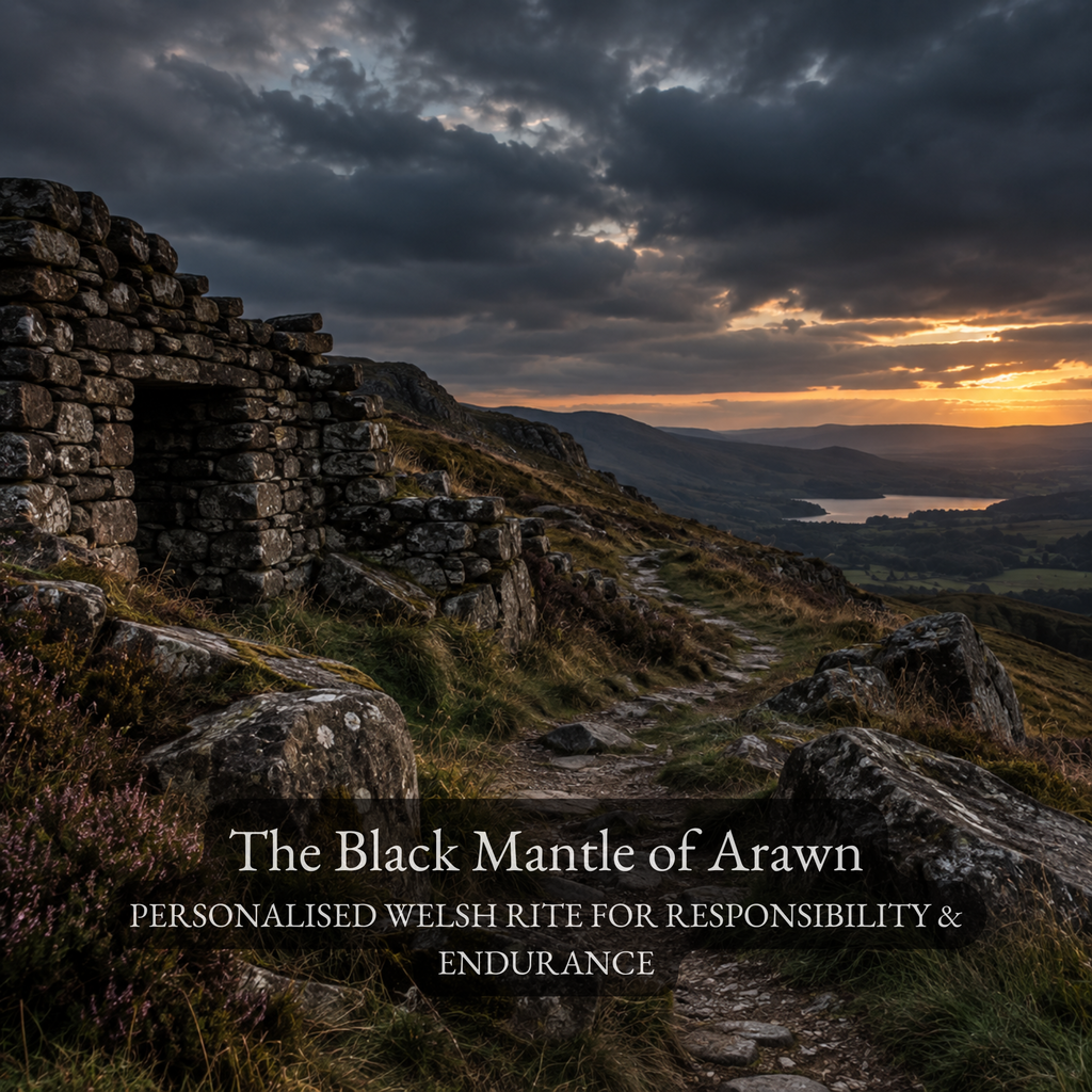 The Black Mantle of Arawn - An Arawn Rite for Responsibility, Endurance & Steady Authority