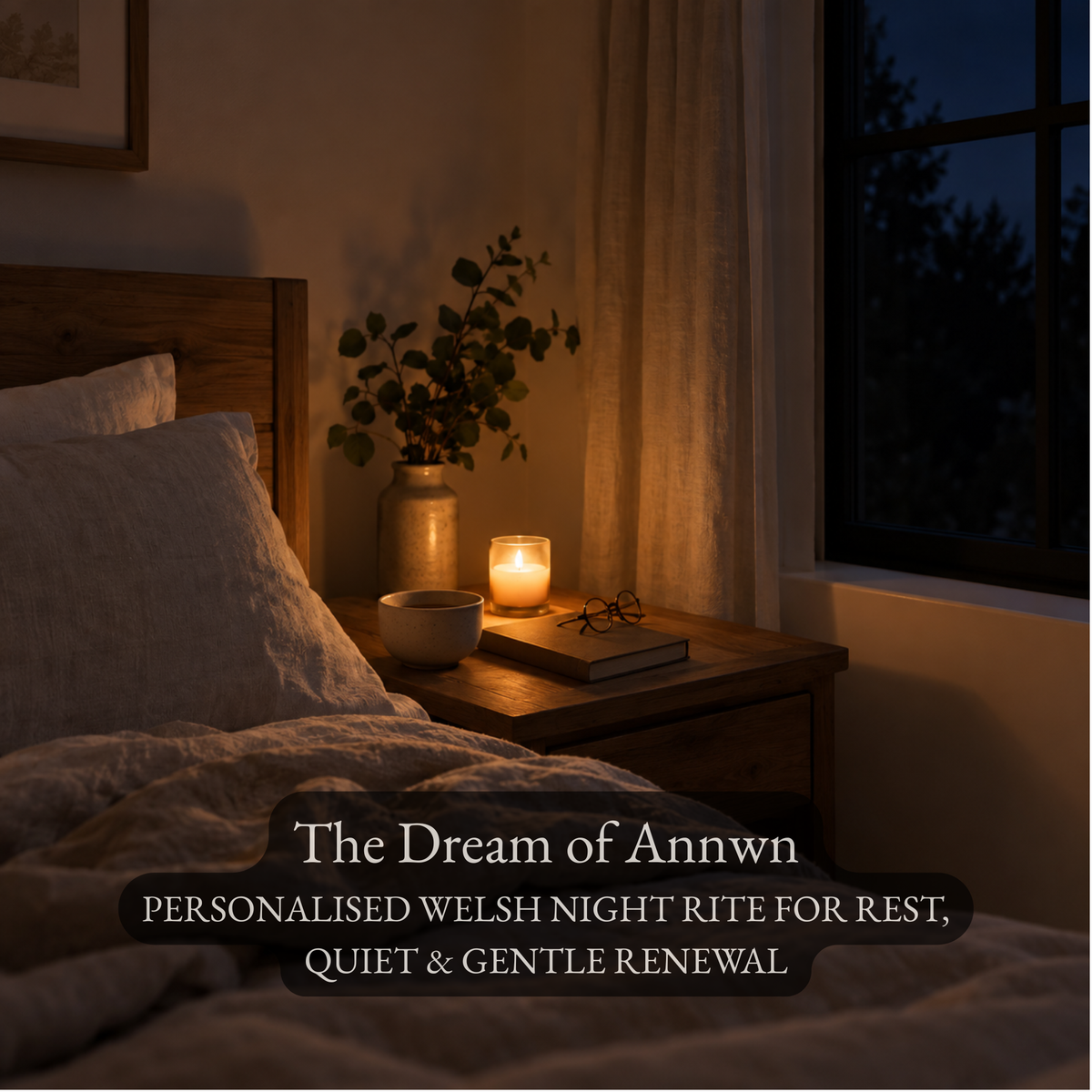 The Dream of Annwn - A Personalised Welsh Night Rite for Rest, Quiet & Gentle Renewal