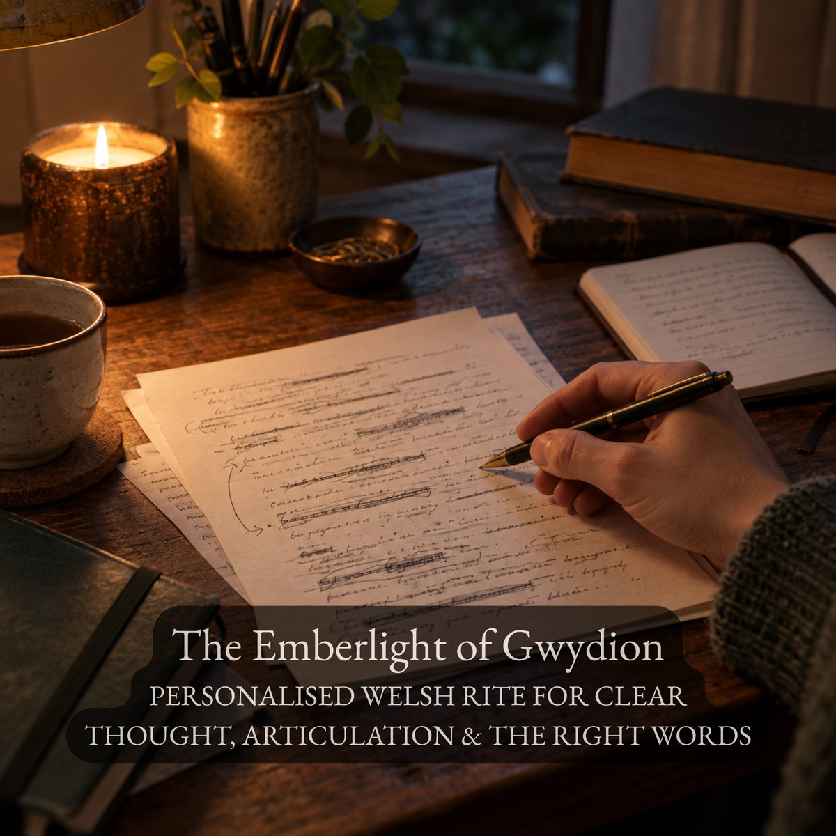 The Emberlight of Gwydion - A Personalised Welsh Rite for Clear Thought, Articulation & the Right Words