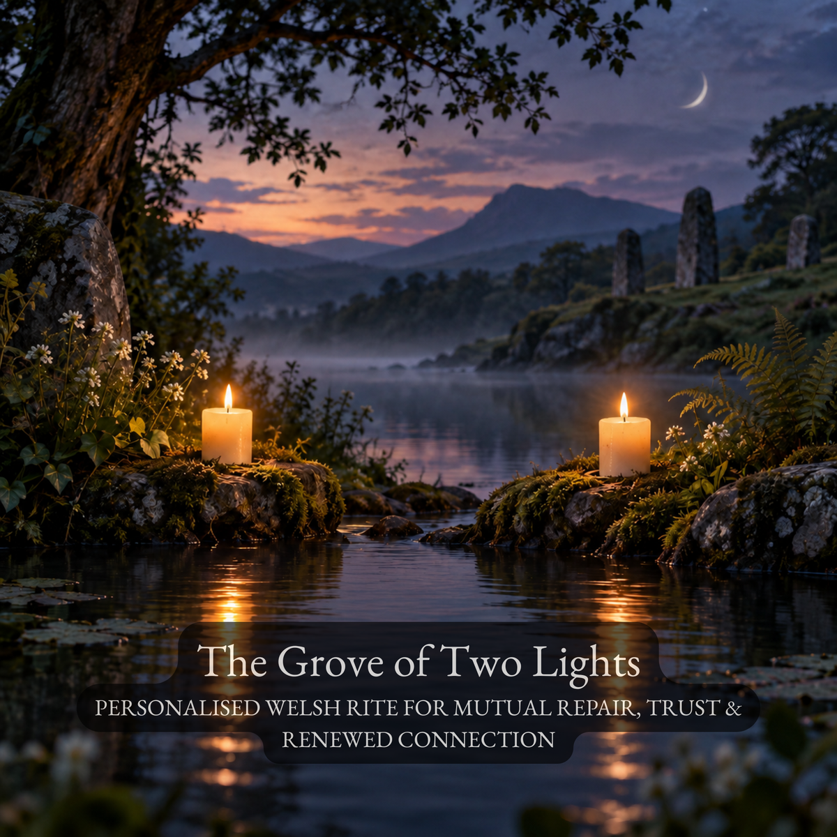 The Grove of Two Lights - A Personalised Welsh Rite for Mutual Repair, Trust & Renewed Connection