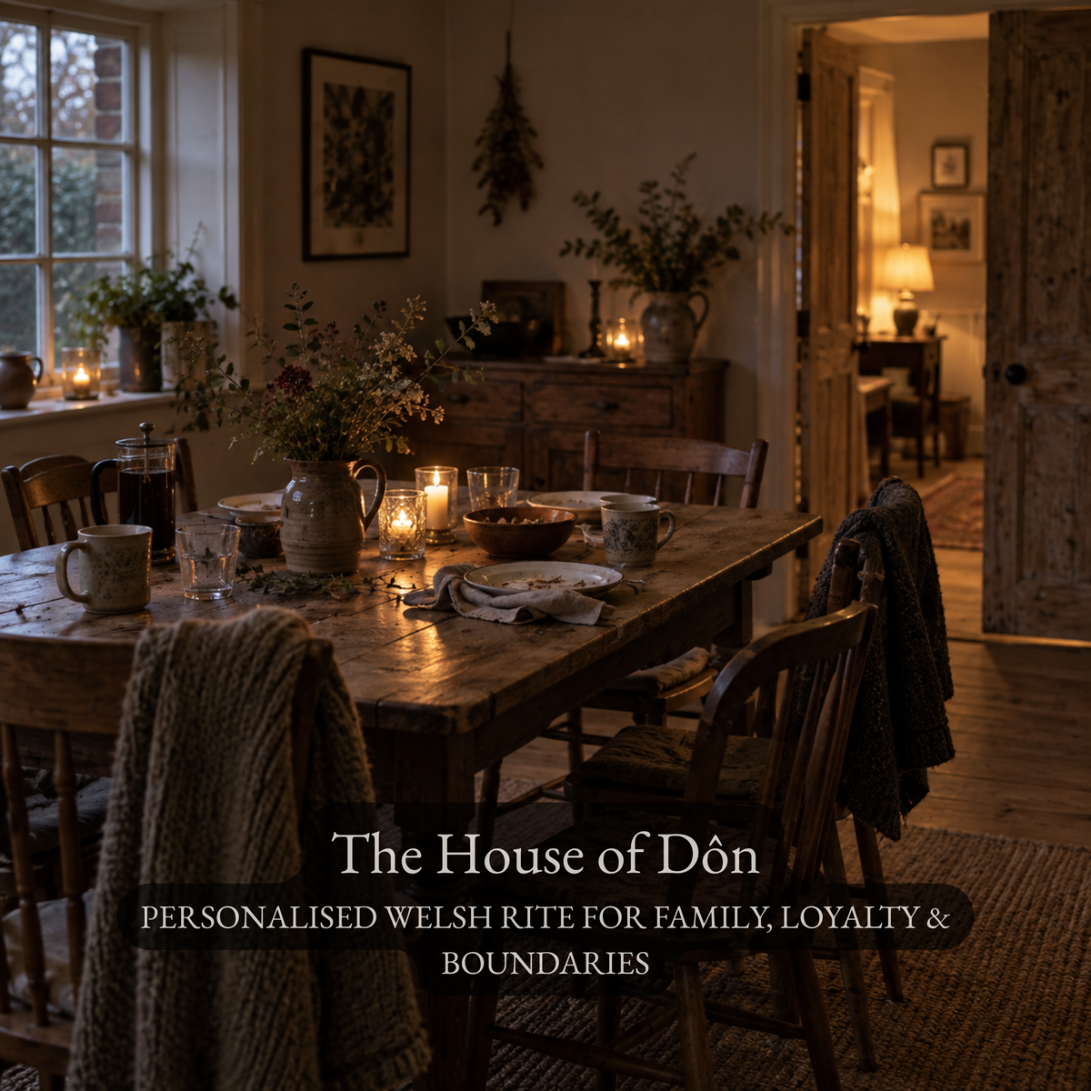 The House of Dôn - A Personalised Welsh Rite for Family, Loyalty & Keeping Your Own Place
