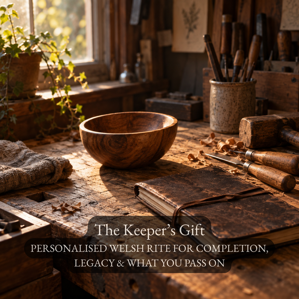The Keeper’s Gift - A Personalised Welsh Rite for Completion, Legacy & What You Pass On