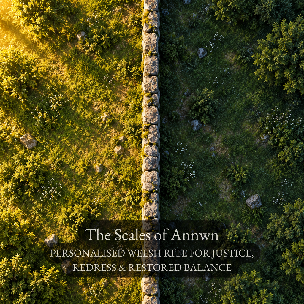 The Scales of Annwn - A Personalised Welsh Rite for Justice, Redress & Restored Balance