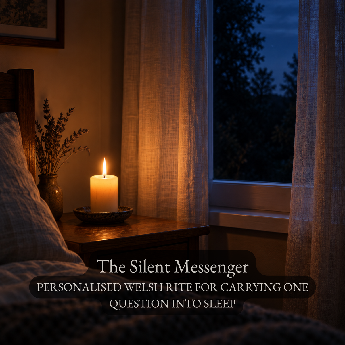 The Silent Messenger - A Personalised Welsh Rite for Dream and Symbolic Guidance & One Question Carried into Sleep
