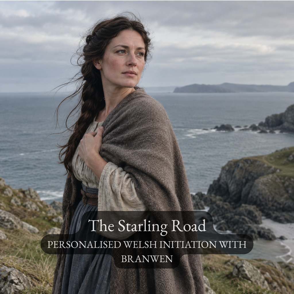 The Starling Road - A Personalised Welsh Initiation with Branwen for Devotion, Dignity & Relational Wisdom