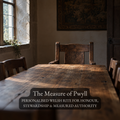 The Measure of Pwyll - A Personalised Welsh Rite for Honour, Stewardship & Measured Authority