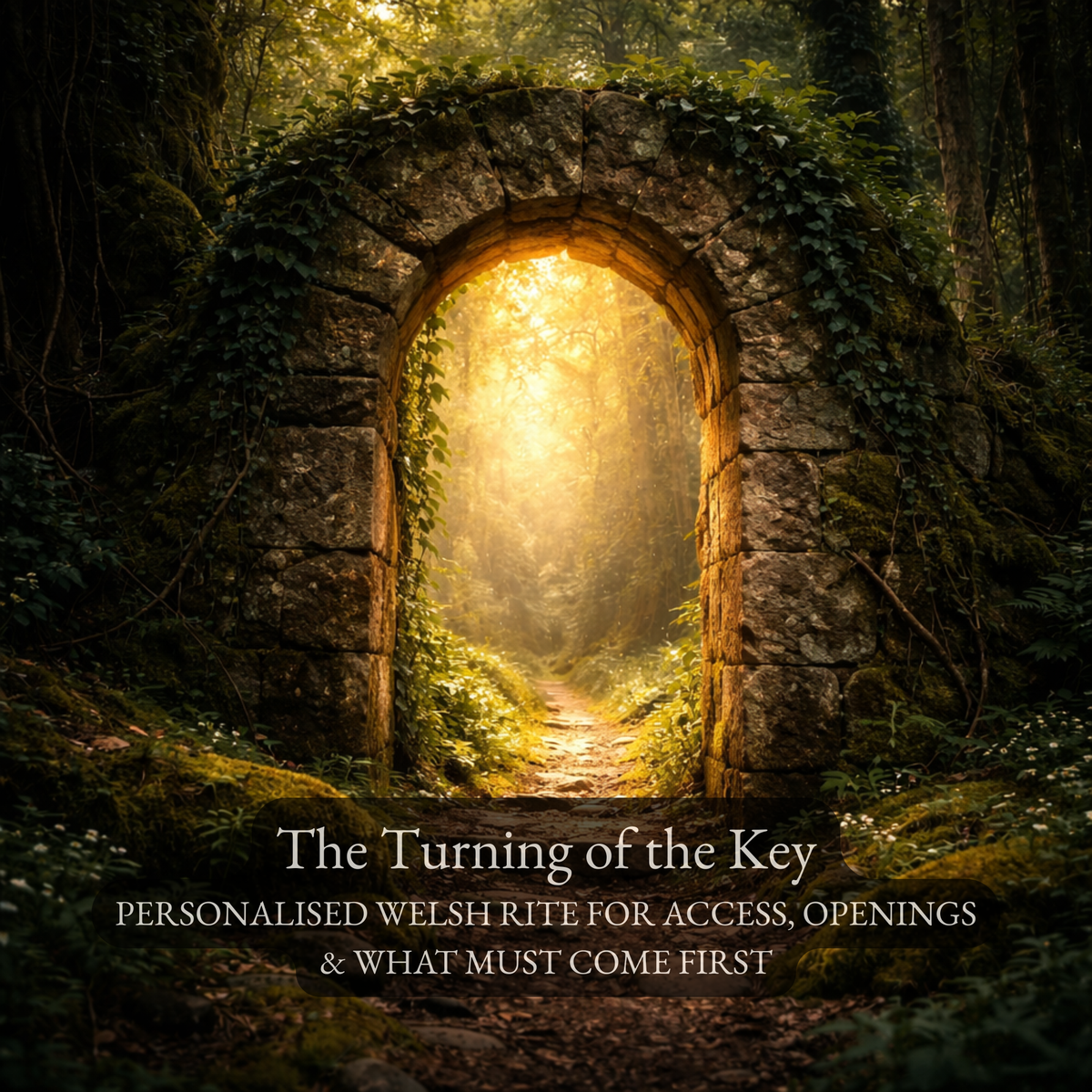 The Turning of the Key - A Personalised Welsh Rite for Access, Openings & What Must Come First