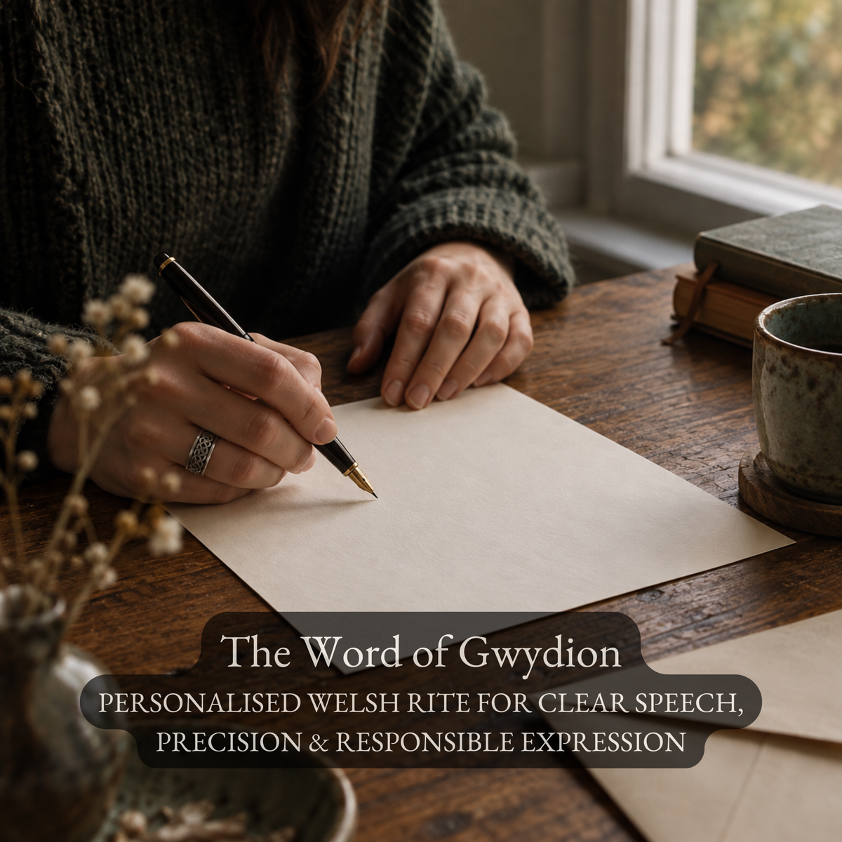 The Word of Gwydion - A Personalised Welsh Rite for Clear Speech, Deliberate Expression & Words You Can Stand Behind