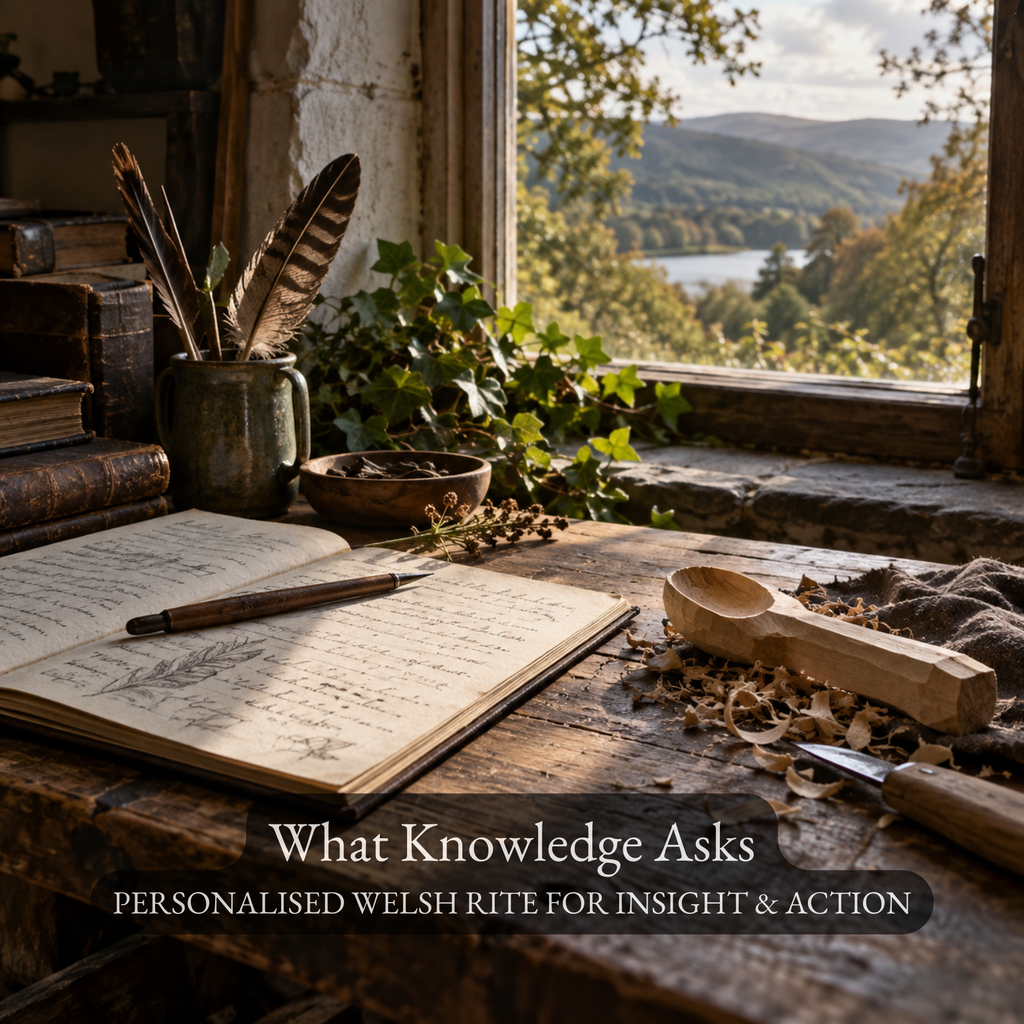 What Knowledge Asks - A Gwydion Rite for Insight, Integration & Acting on What You Know